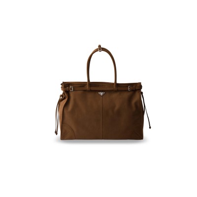 PRADA BONNIE SUEDE TOTE BAG 2VG128 (50*36*17cm)